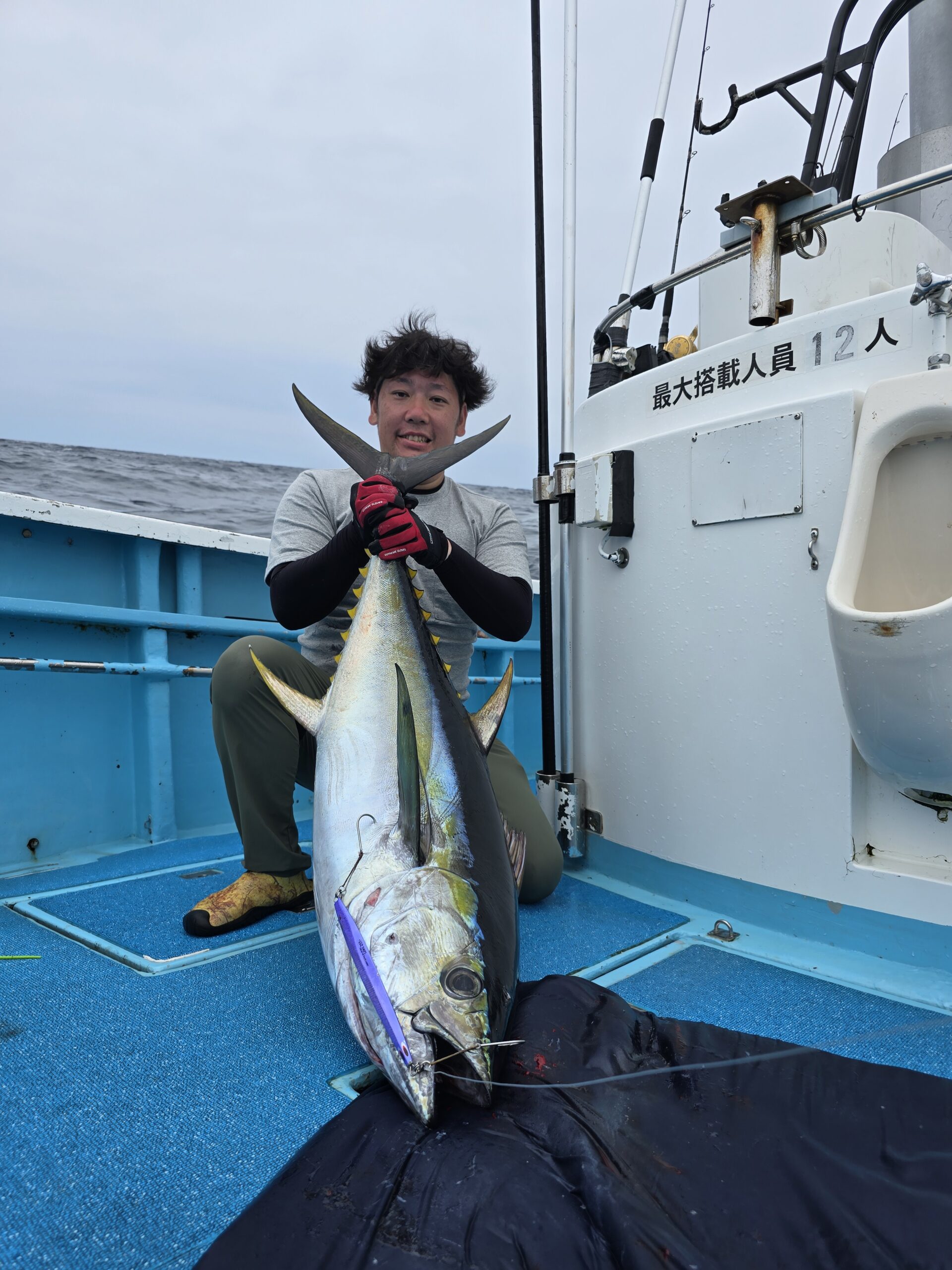 伊豆南沖キハダジギング、ケイムラパープルが活躍中！